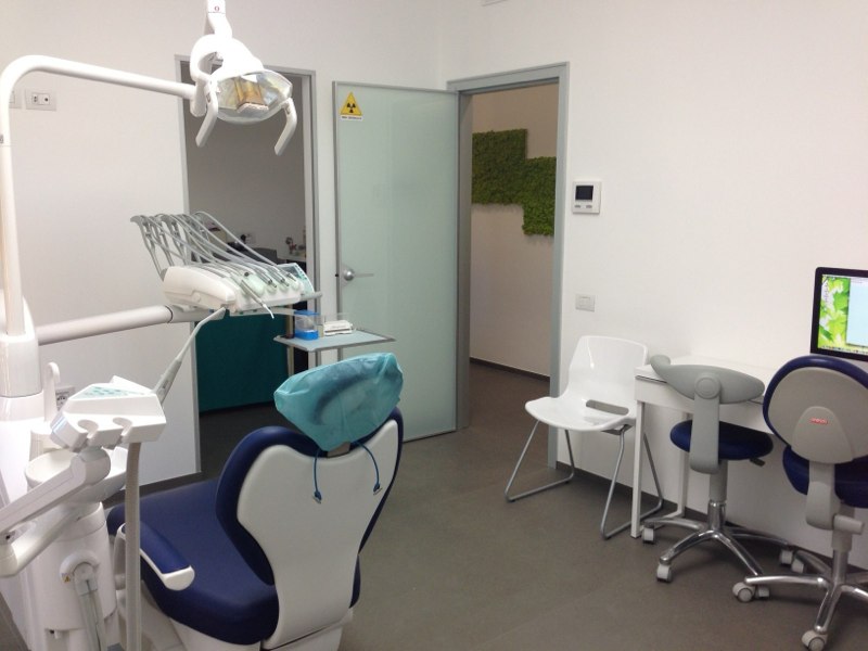 Una sala operativa dello studio dentistico